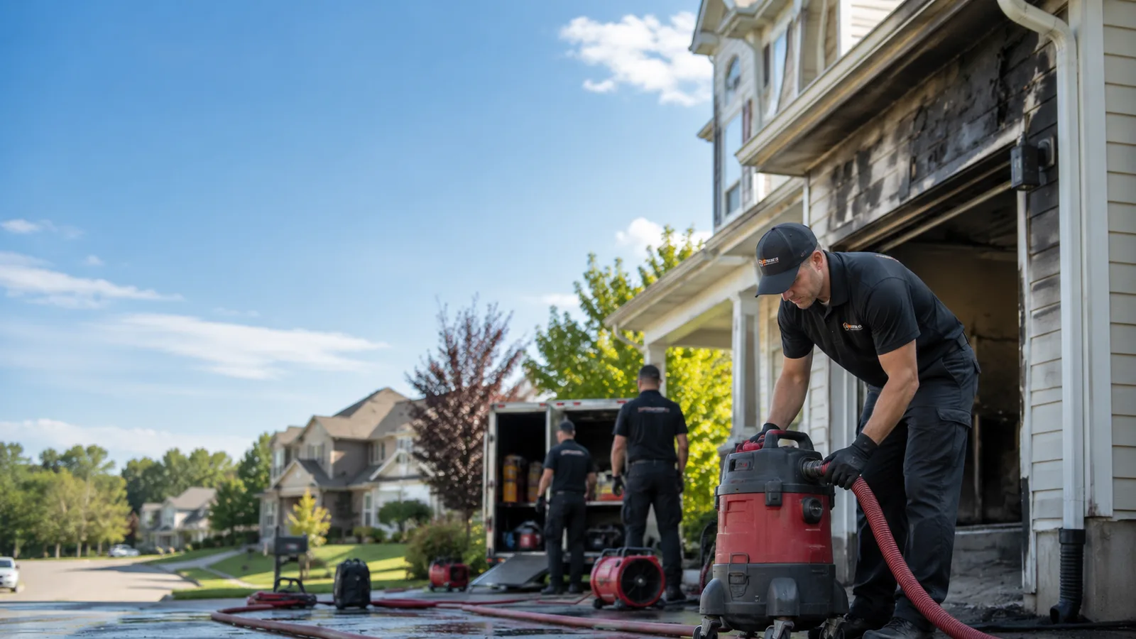Fire And Smoke Damage Restoration in Bennington, OK near me